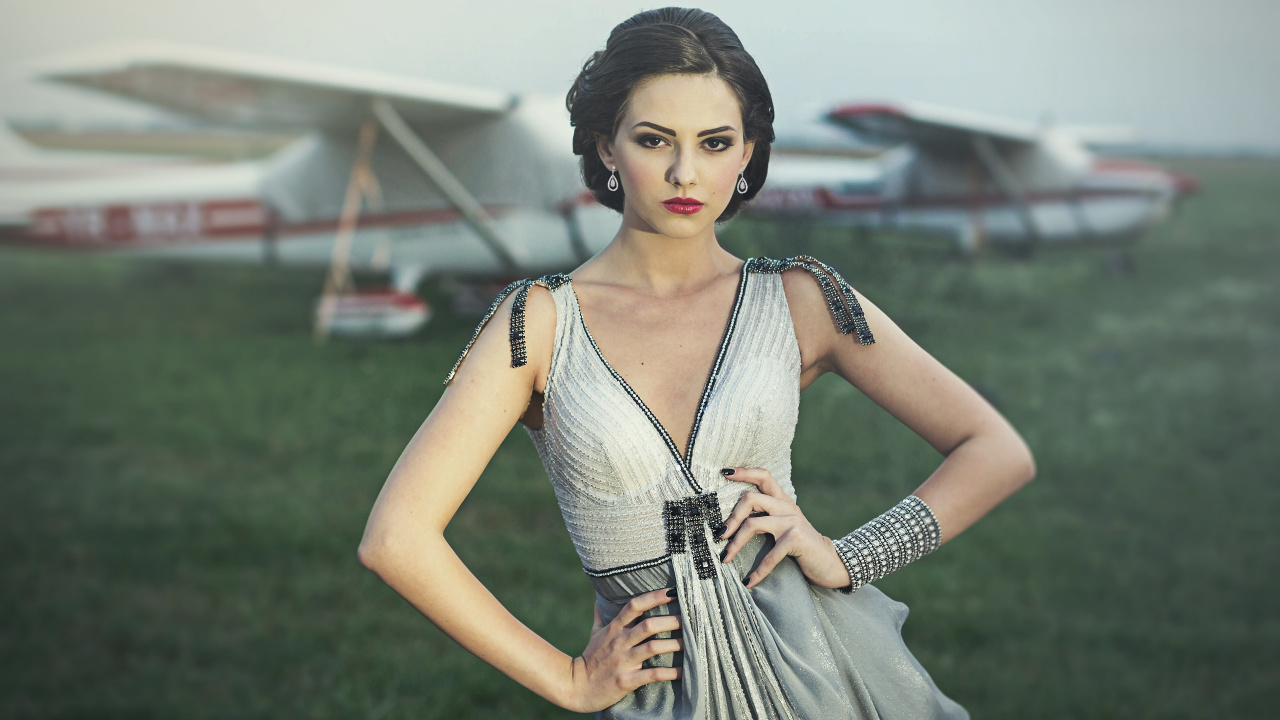 Обои модель, красота, фэшн, манекенщица, девушка в разрешении 1280x720