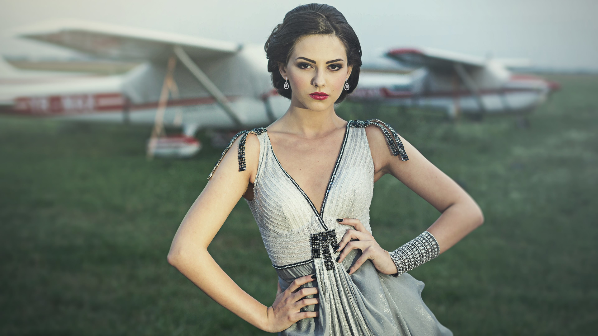 Обои модель, красота, фэшн, манекенщица, девушка в разрешении 1920x1080