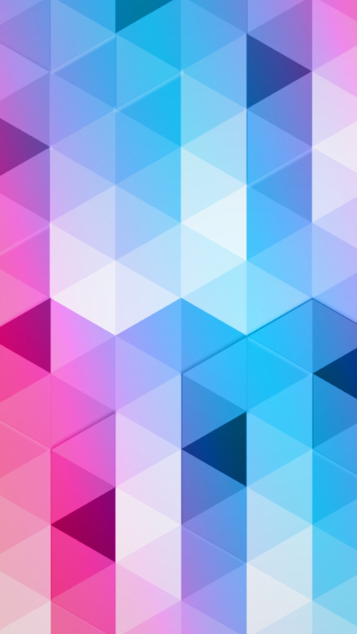 Обои треугольник, узор, пурпурный цвет, линия, розовый в разрешении 720x1280