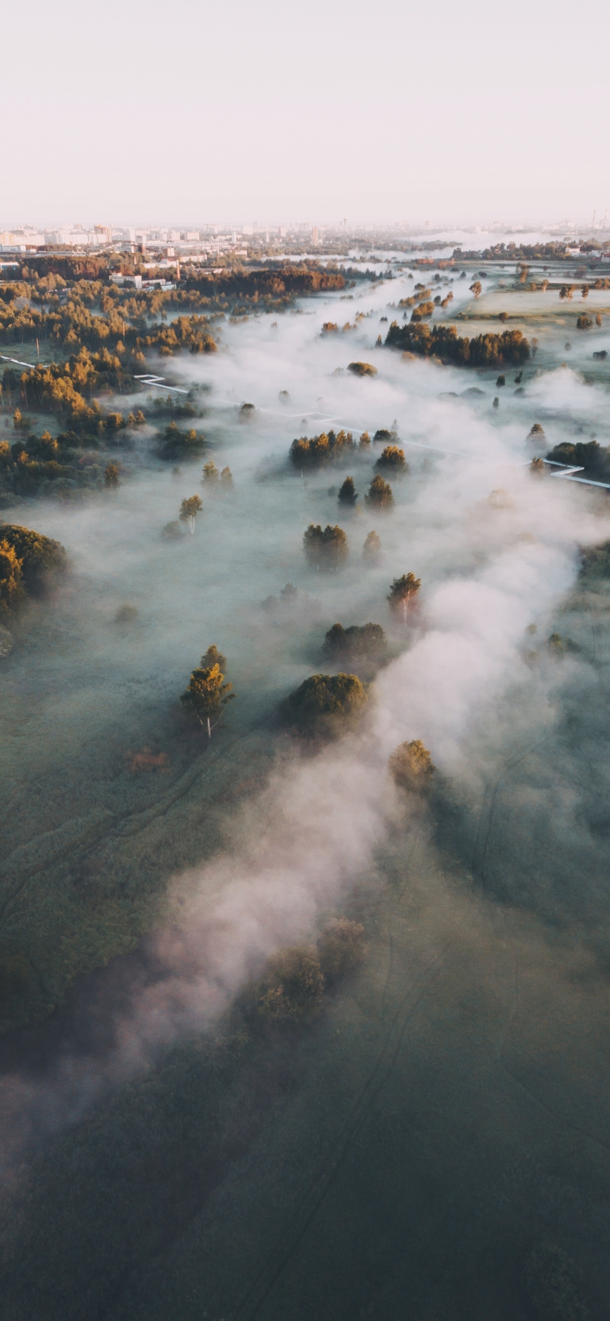 Обои вода, море, океан, берег, отражение в разрешении 1242x2688