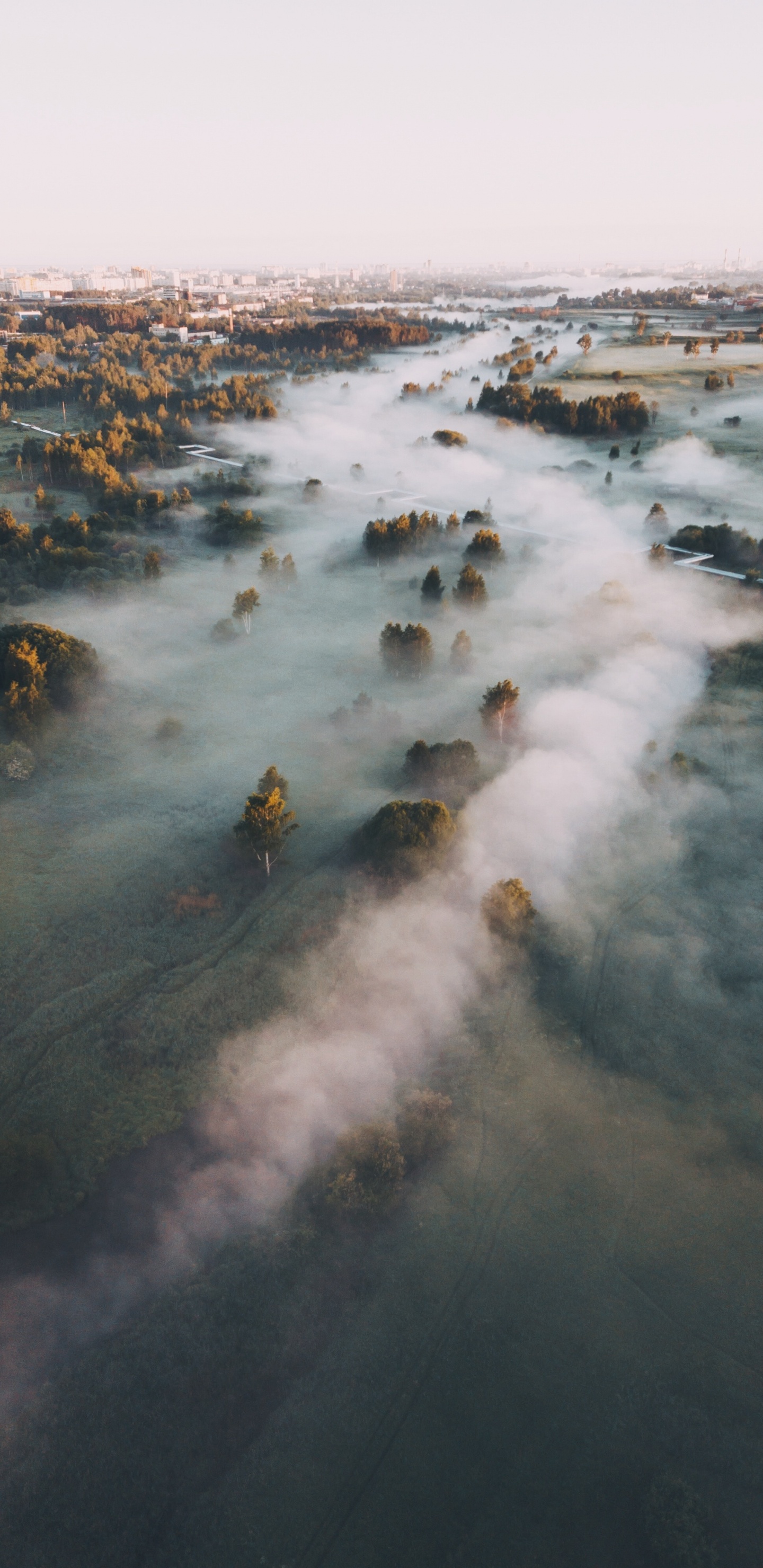 Обои вода, море, океан, берег, отражение в разрешении 1440x2960