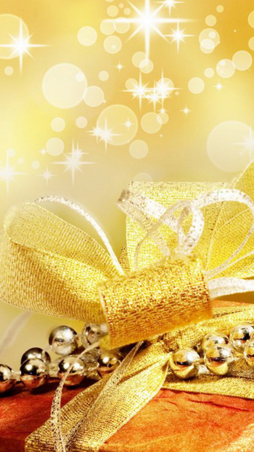 Обои желтый, иллюстрация, графический дизайн, Сочельник, видео в разрешении 1080x1920