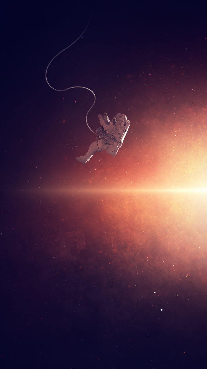 Обои земля, космос, атмосфера, космическое пространство, планета в разрешении 720x1280