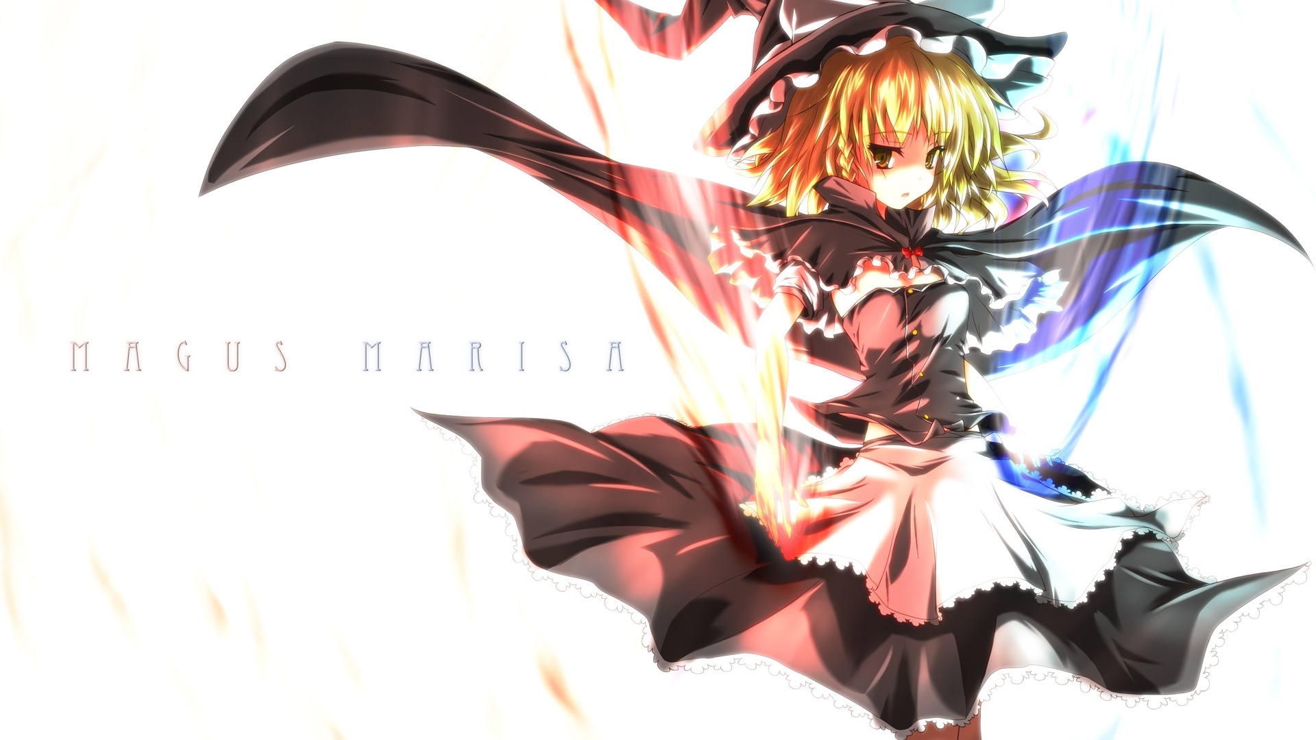 Обои Мариса кирисаме, рейму хакурей, мангака, сверхъестественное существо, Алиса маргатройд в разрешении 1920x1080