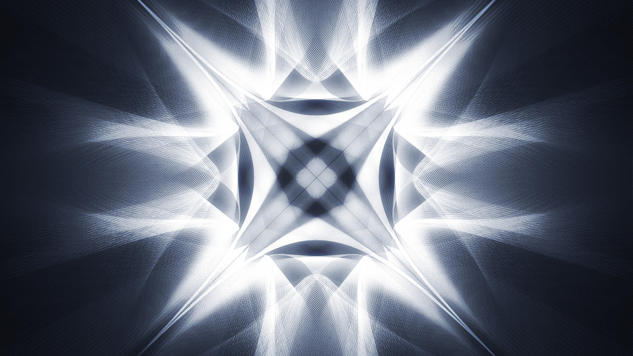 Обои свет, арт, симметрия, узор, дизайн в разрешении 1280x720