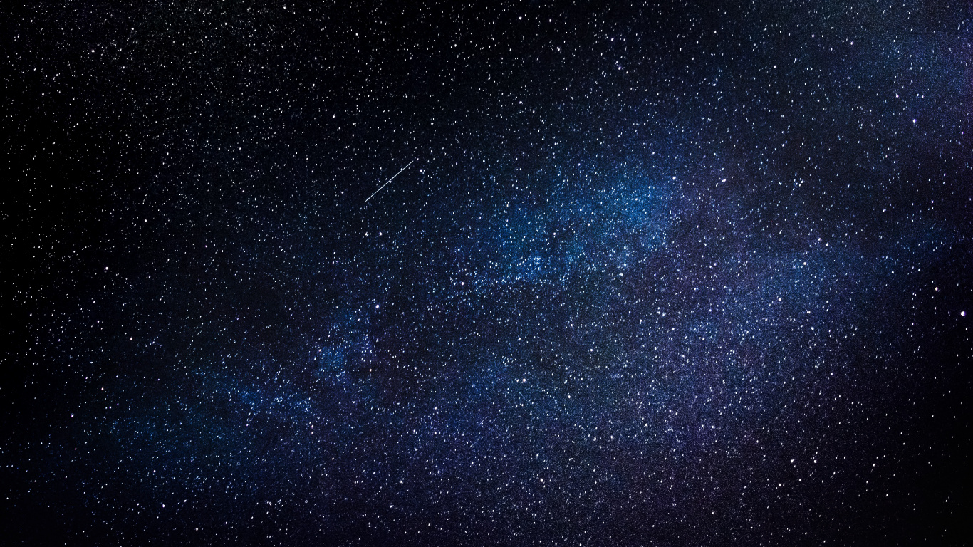 Обои звезда, Галактика, атмосфера, астрономический объект, ночное небо в разрешении 1366x768
