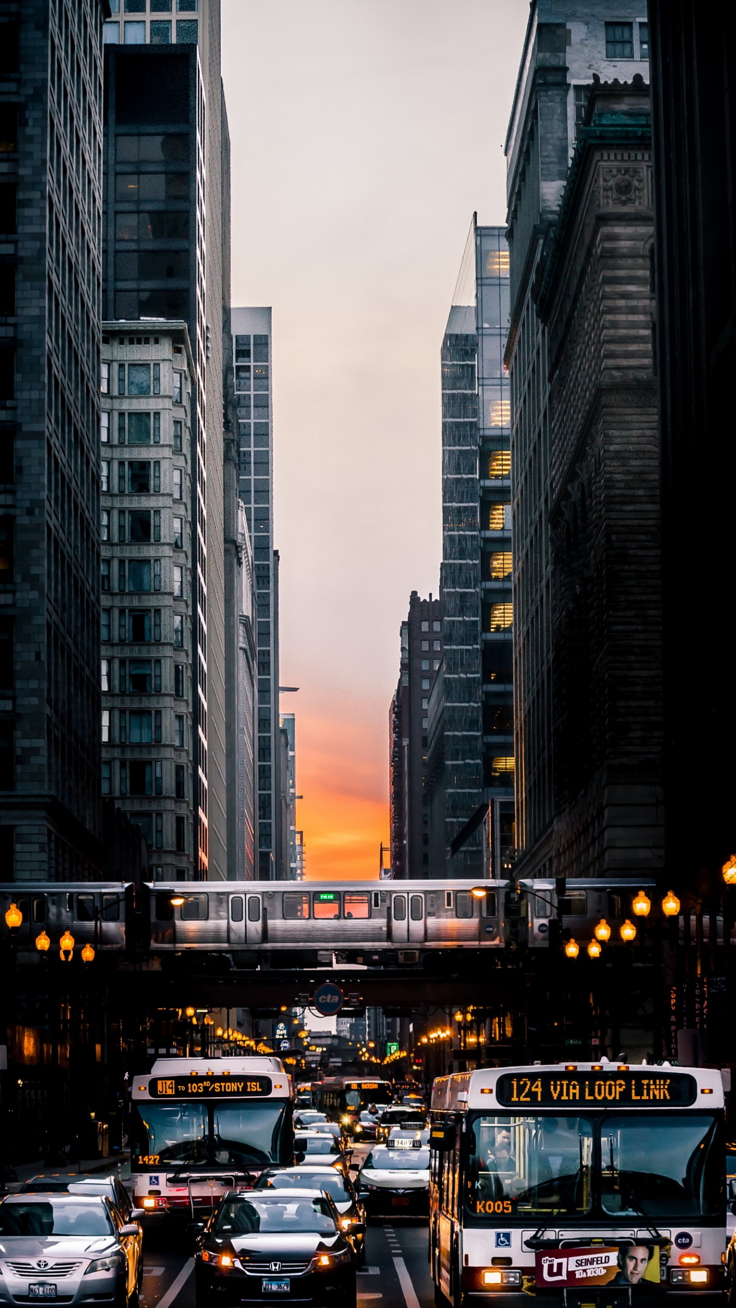 Обои транспорт, Центральный вокзал Осло, общественный транспорт, автобус, железнодорожный транспорт в разрешении 1440x2560