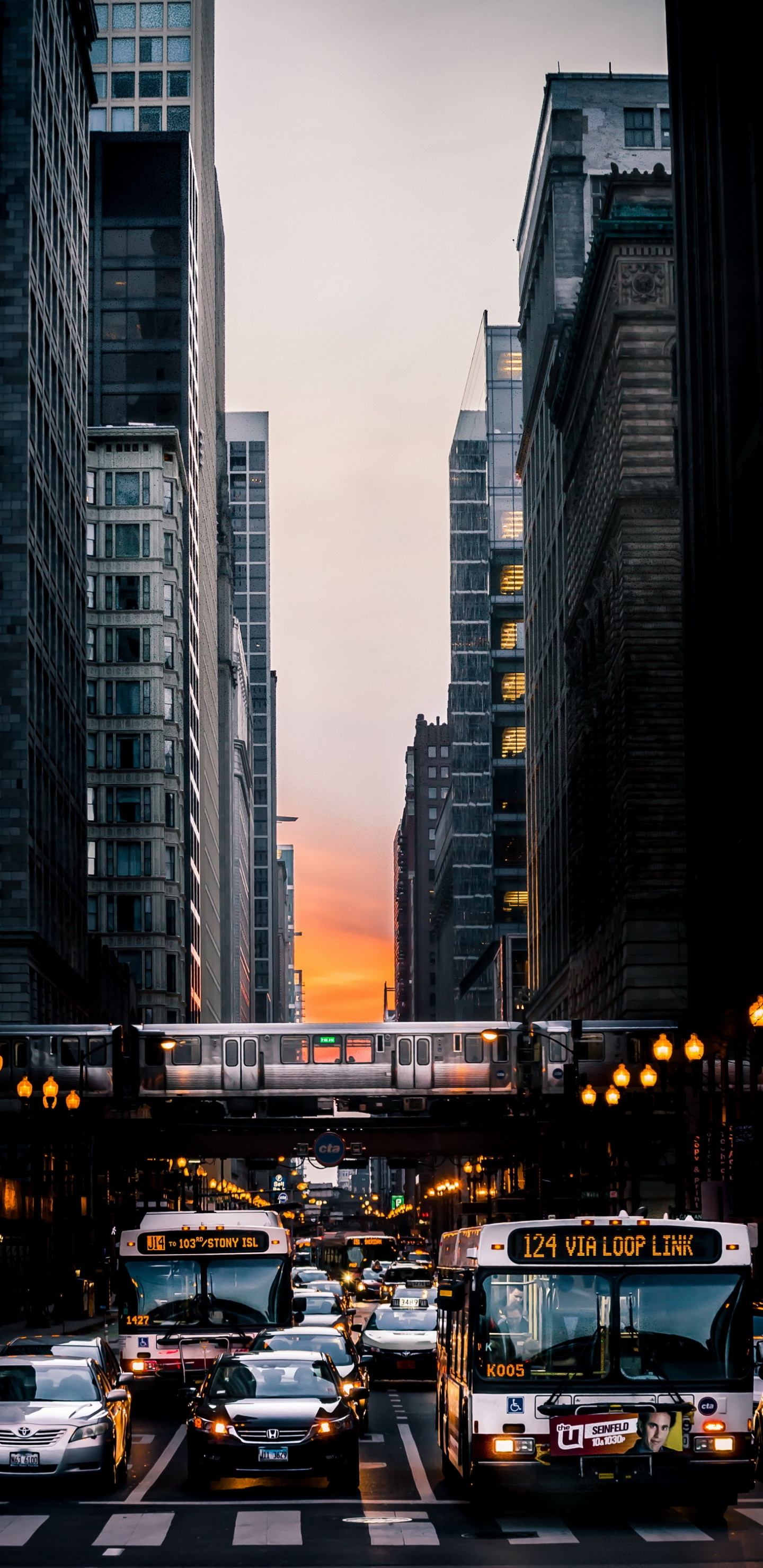 Обои транспорт, Центральный вокзал Осло, общественный транспорт, автобус, железнодорожный транспорт в разрешении 1440x2960