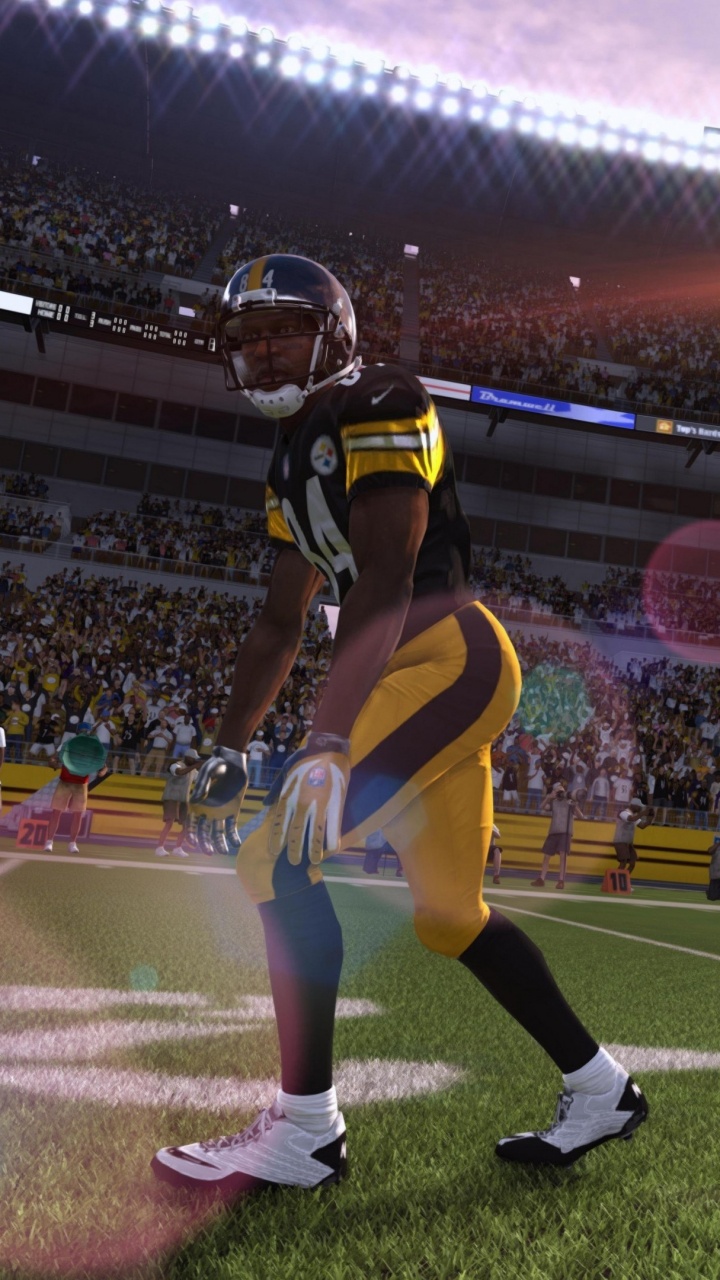 Обои Лига, спортивные соревнования, американский футбол, playstation 4, playstation 3 в разрешении 720x1280