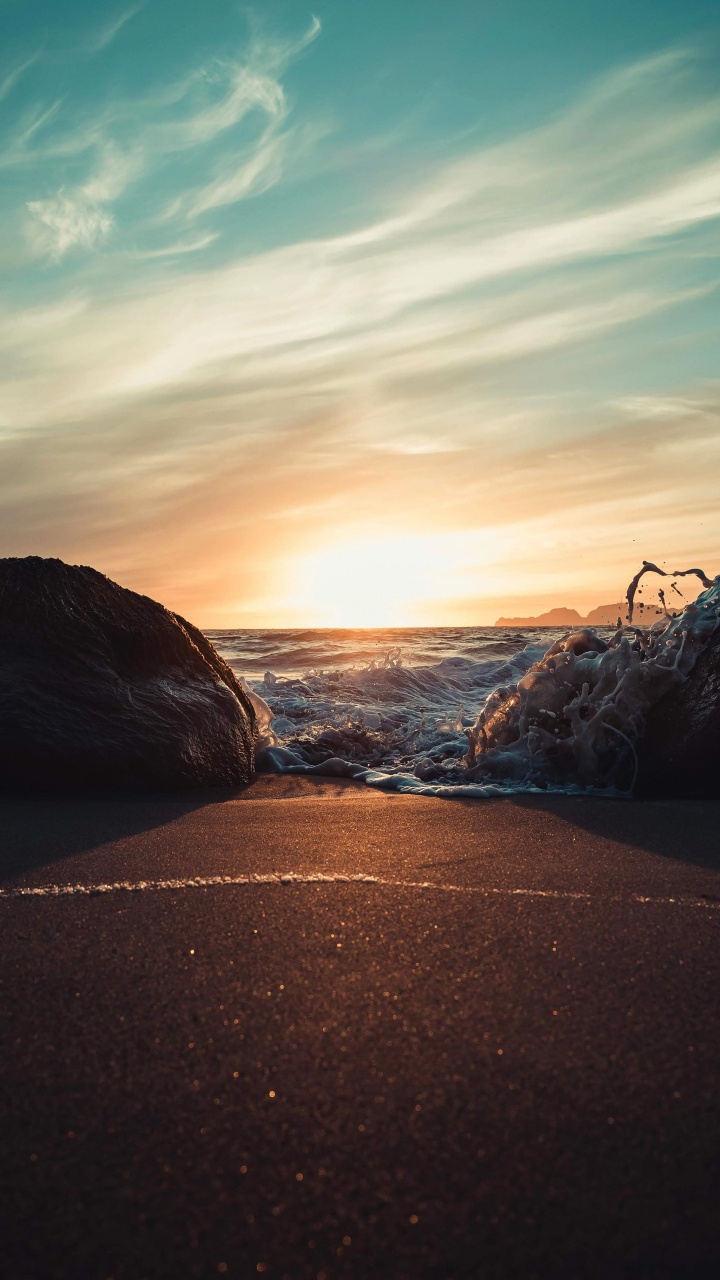 Обои природа, живопись, облако, вода, атмосфера в разрешении 720x1280