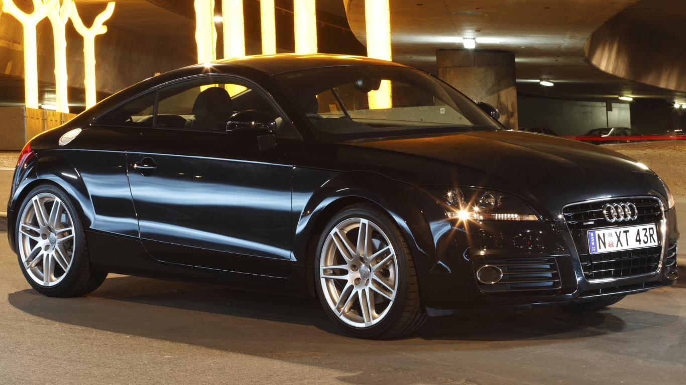 Обои семейный автомобиль, Ауди ТТ, авто, спорткар, компактный автомобиль в разрешении 1366x768