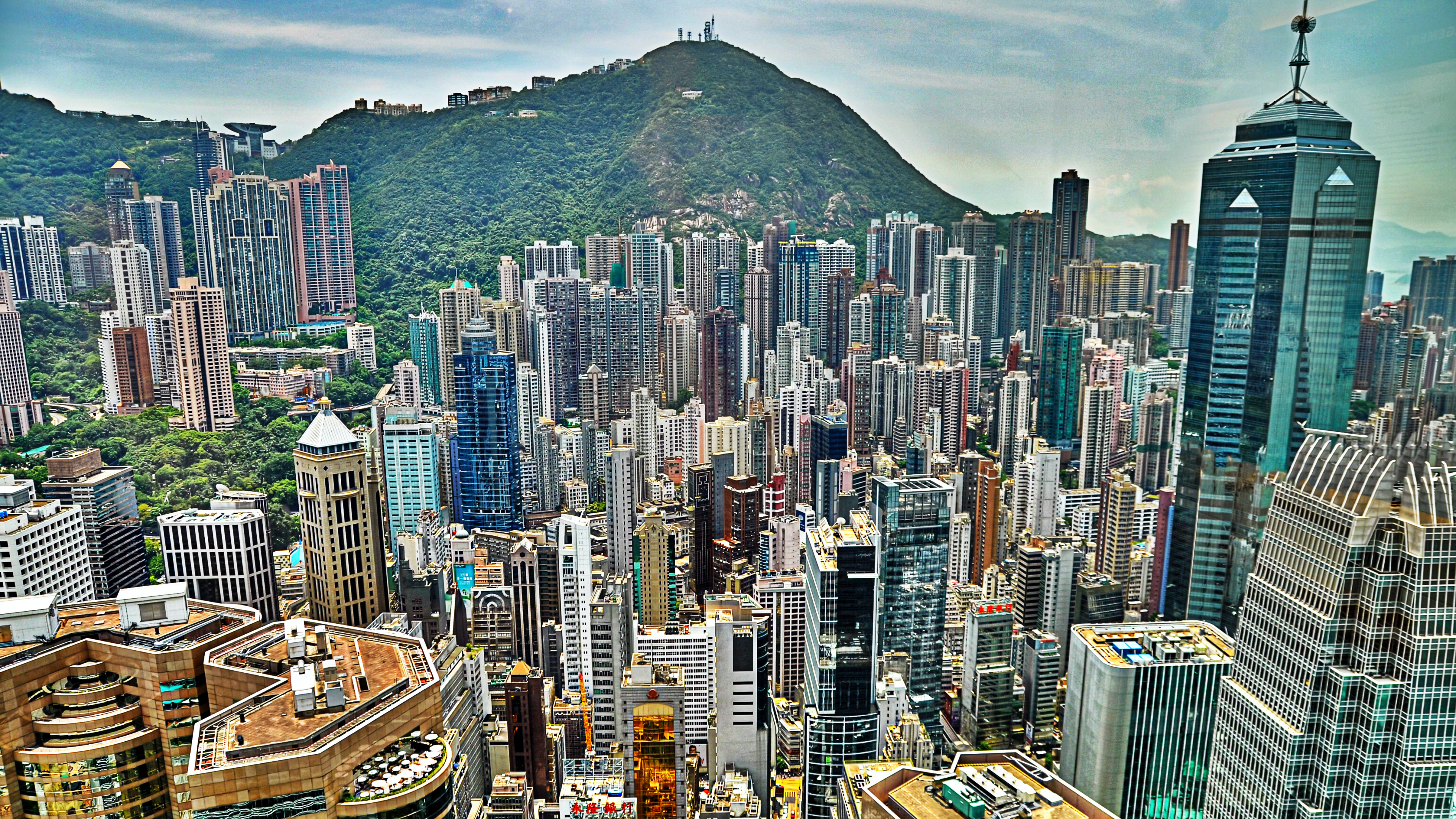 Гонконг панорама