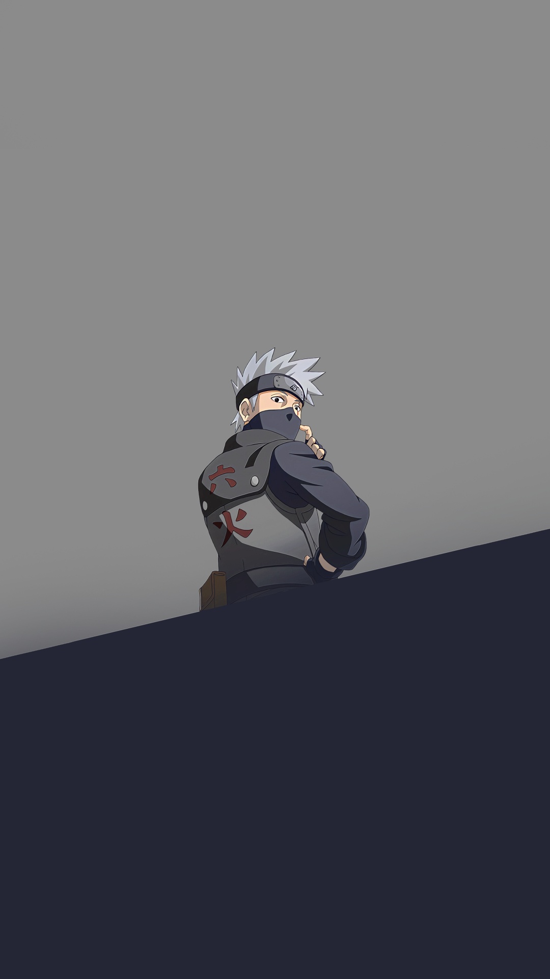 Обои арт, серый цвет, крыша, отдых, кармин в разрешении 1080x1920