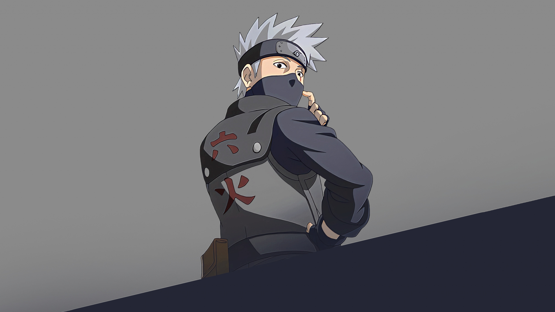 Обои арт, серый цвет, крыша, отдых, кармин в разрешении 1920x1080