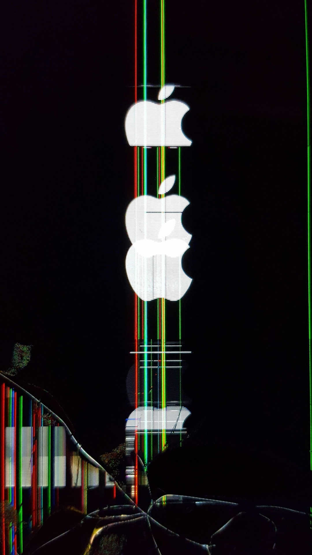 Обои apple, iPhone, яблоко, андроид, красочность в разрешении 1080x1920