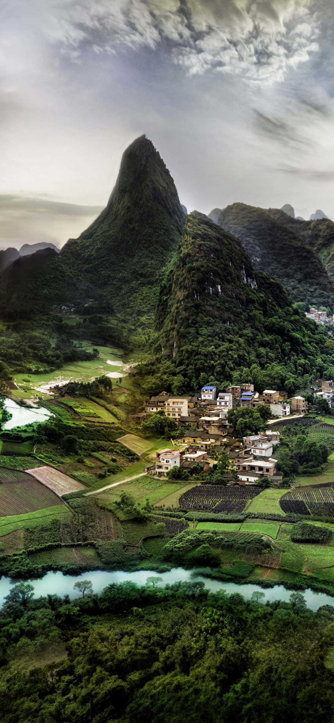 Обои природа, горный рельеф, гора, пейзаж, пейзажи гор в разрешении 1125x2436