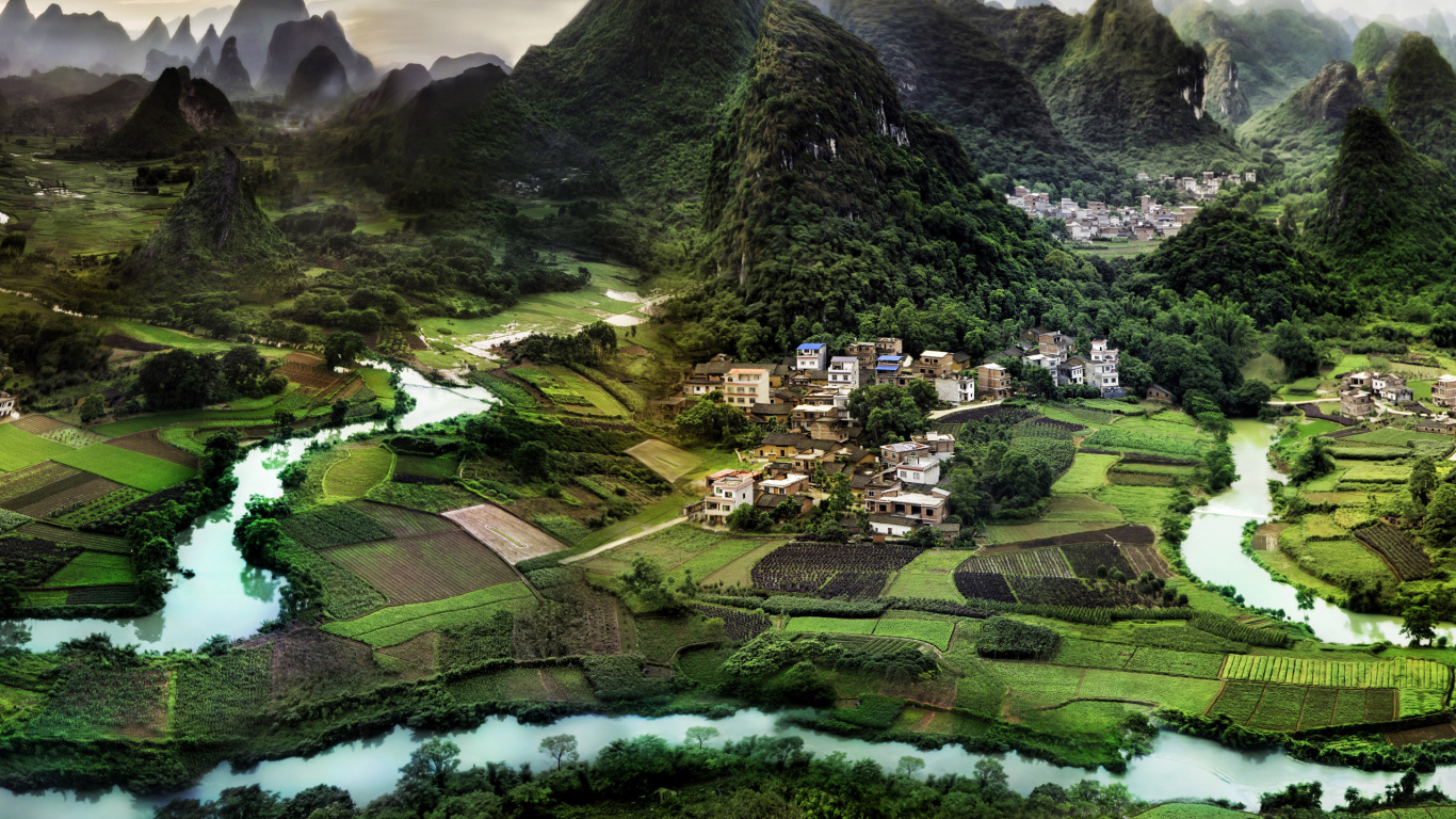 Обои природа, горный рельеф, гора, пейзаж, пейзажи гор в разрешении 1366x768