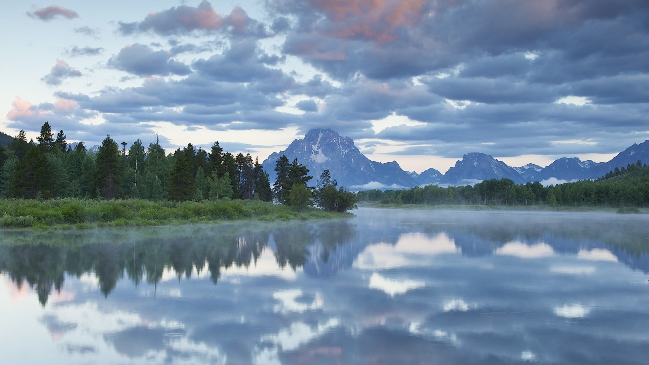 Обои национальный парк Гранд титон, Гранд титон, Гранд Призматических Весна, национальный парк, парк в разрешении 2560x1440
