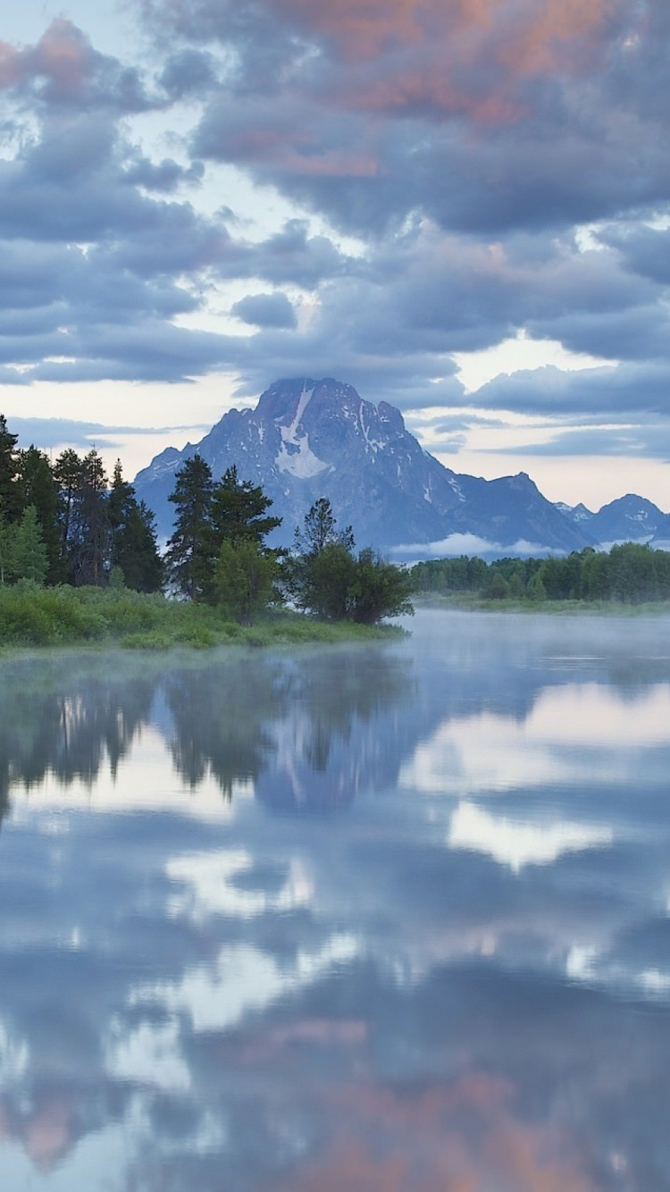 Обои национальный парк Гранд титон, Гранд титон, Гранд Призматических Весна, национальный парк, парк в разрешении 750x1334