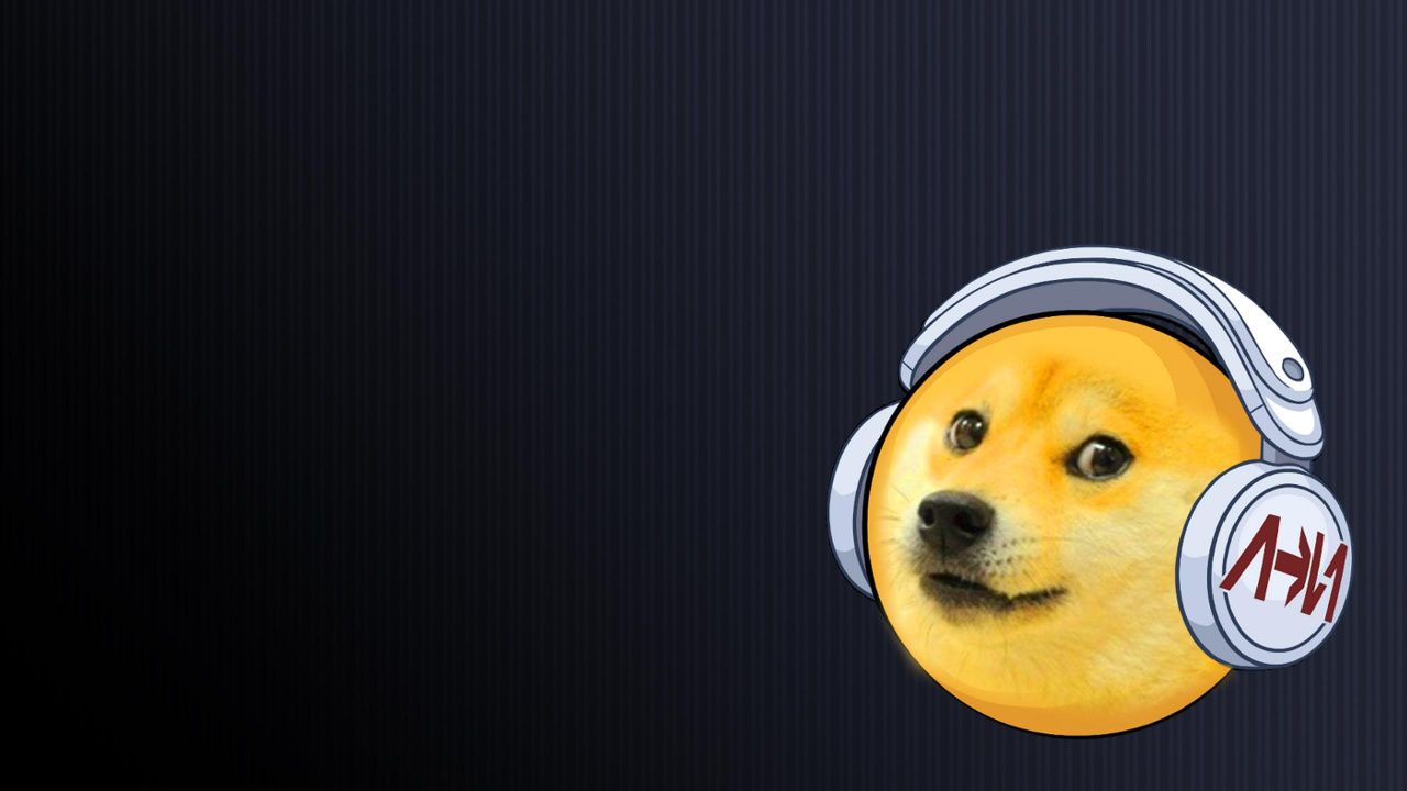 Обои снегопад, желтый, щенок, гора Олимп, графика в разрешении 1280x720