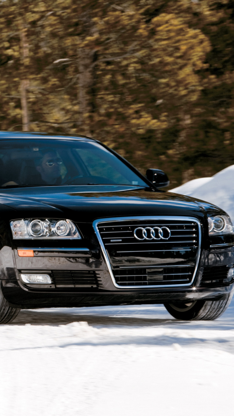 Обои Ауди s8, авто, audi, семейный автомобиль, автомобиль среднего размера в разрешении 750x1334