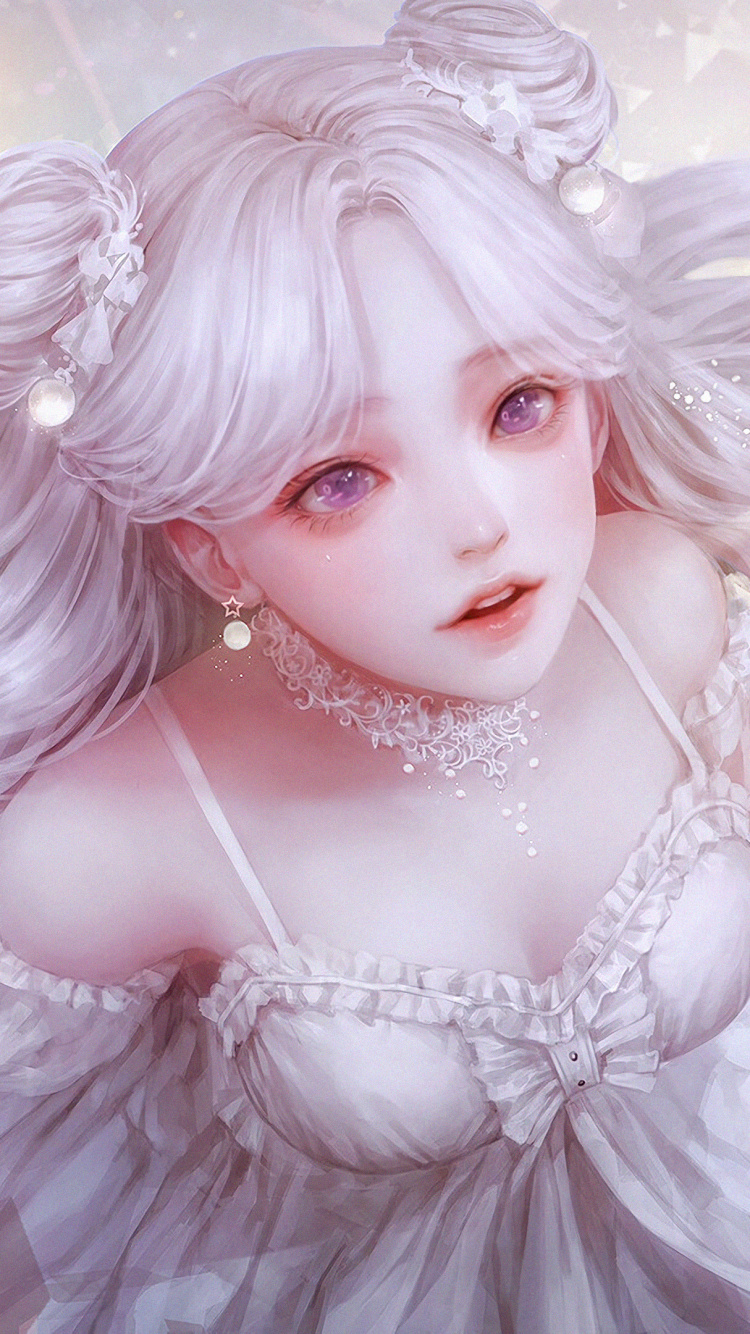 Обои День, когда ты оставишь звезды, должен быть, броды, гоку, прическа, розовый в разрешении 750x1334