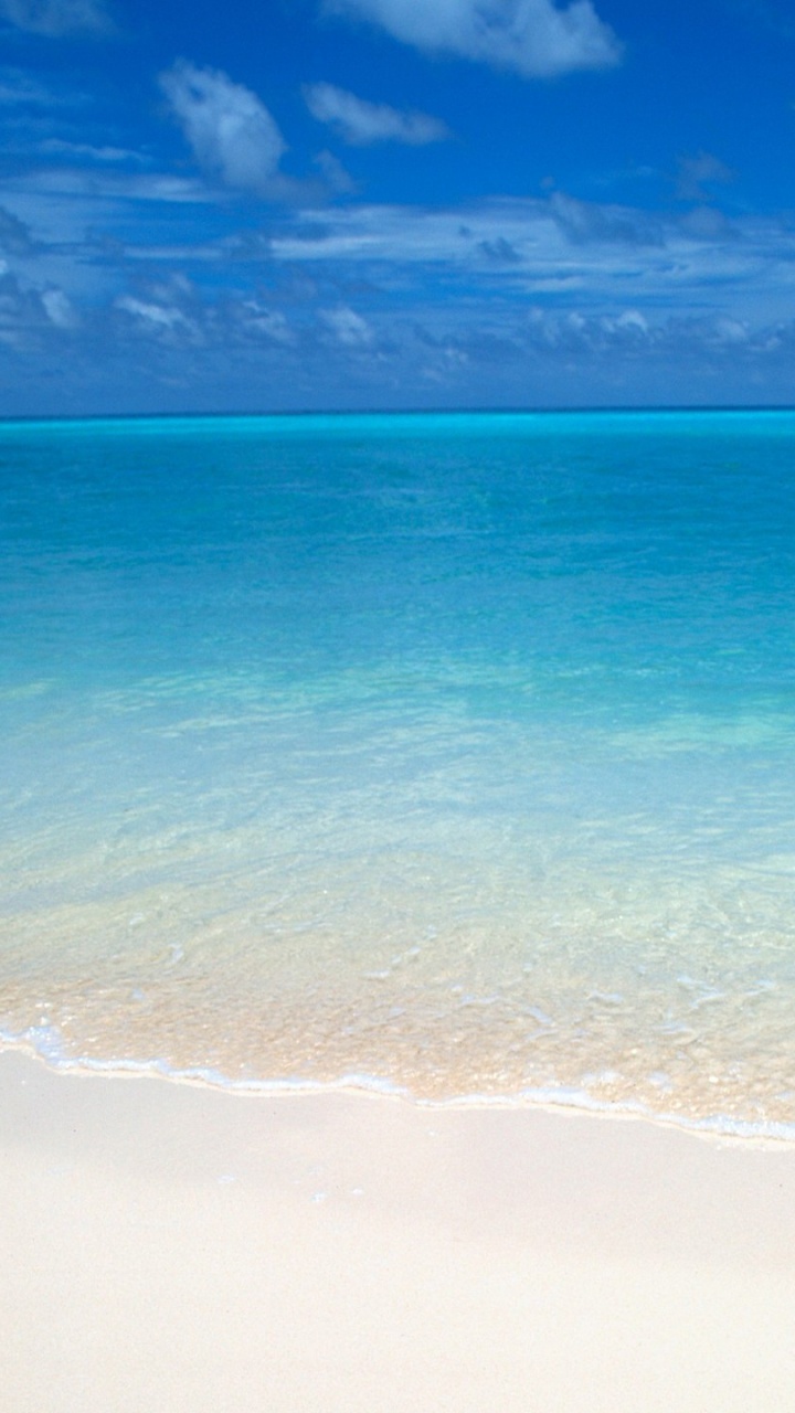 Обои море, океан, Аква, пляж, тропическая зона в разрешении 720x1280