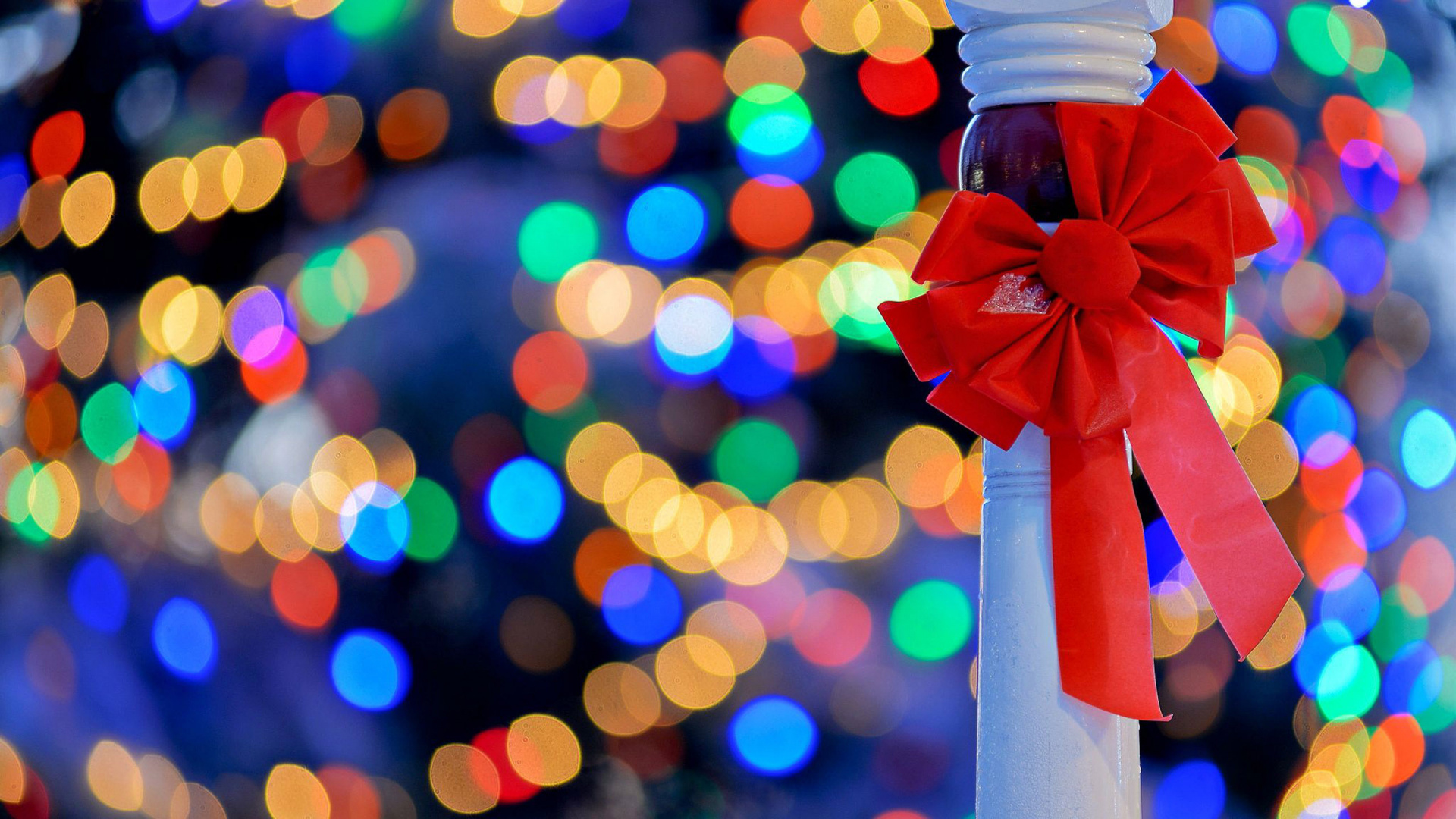 Обои свет, apple, Рождественские украшения, традиция, праздник в разрешении 1920x1080