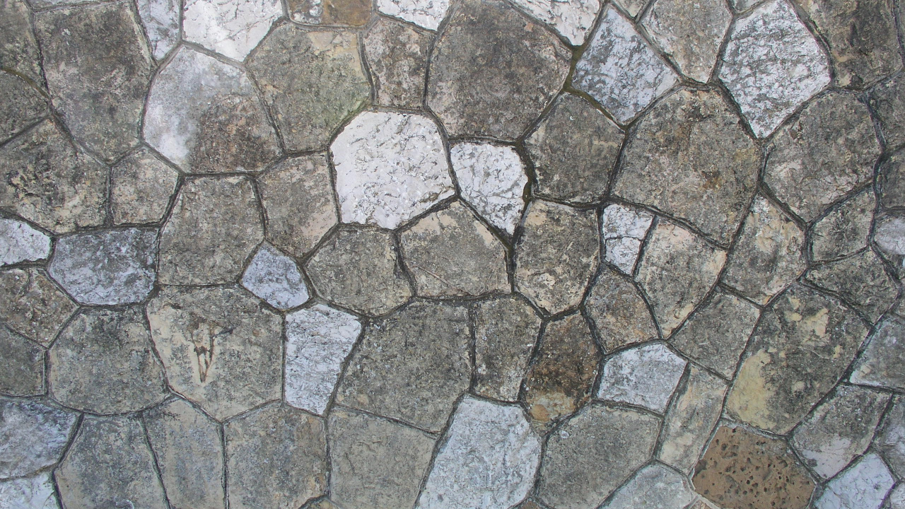 Обои камень, каменная стена, гранит, кирпич, стена в разрешении 1280x720