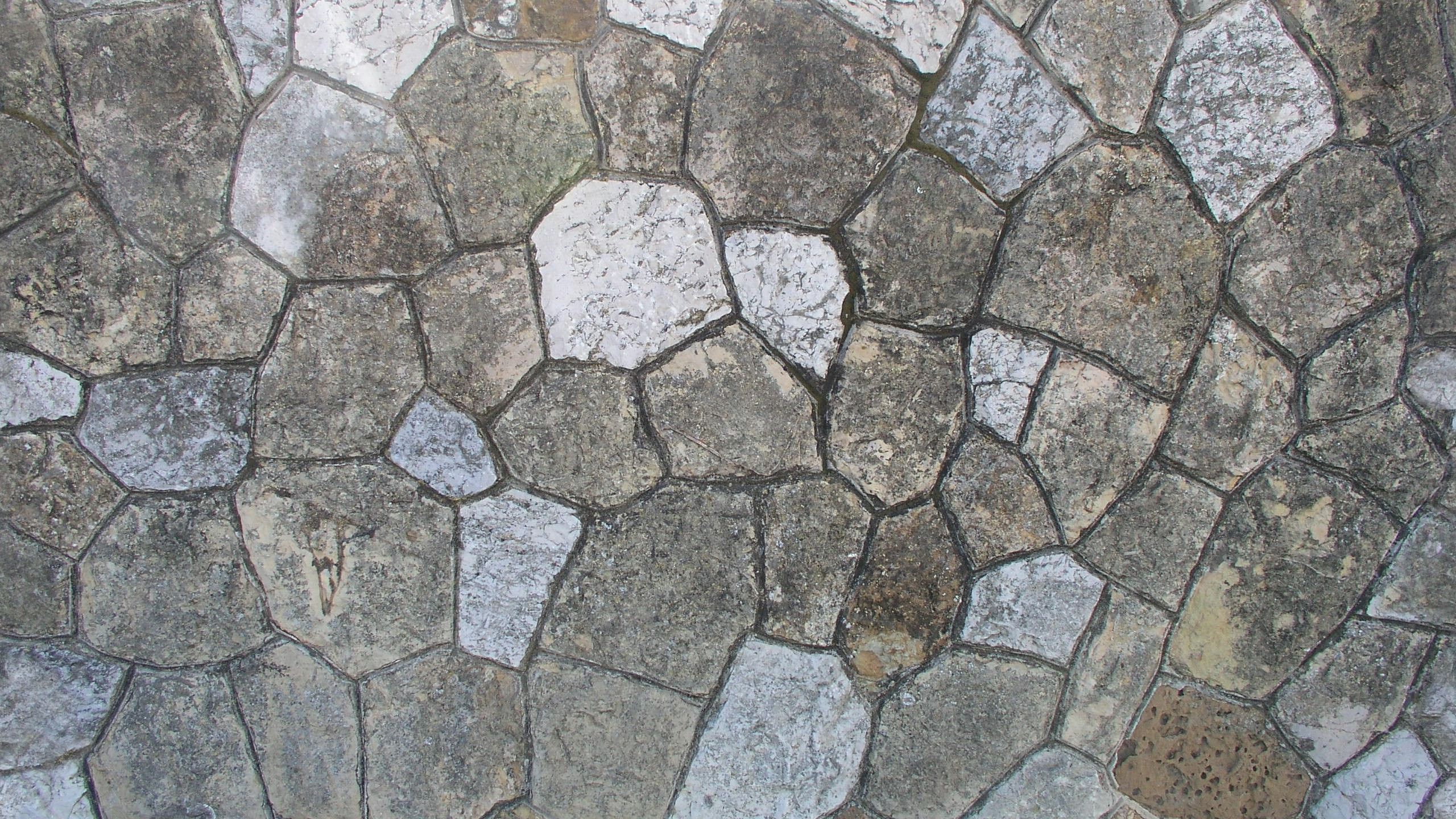 Обои камень, каменная стена, гранит, кирпич, стена в разрешении 2560x1440