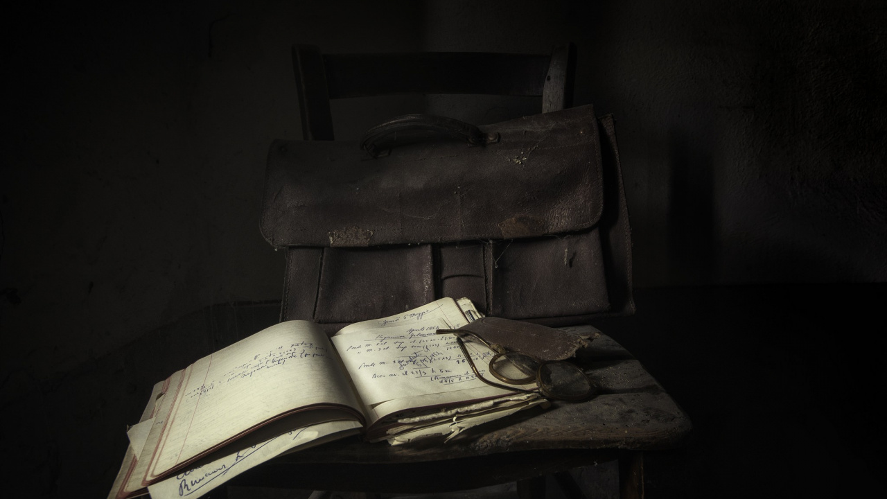 Обои темнота, мешок, черный, натюрморт, комната в разрешении 1280x720