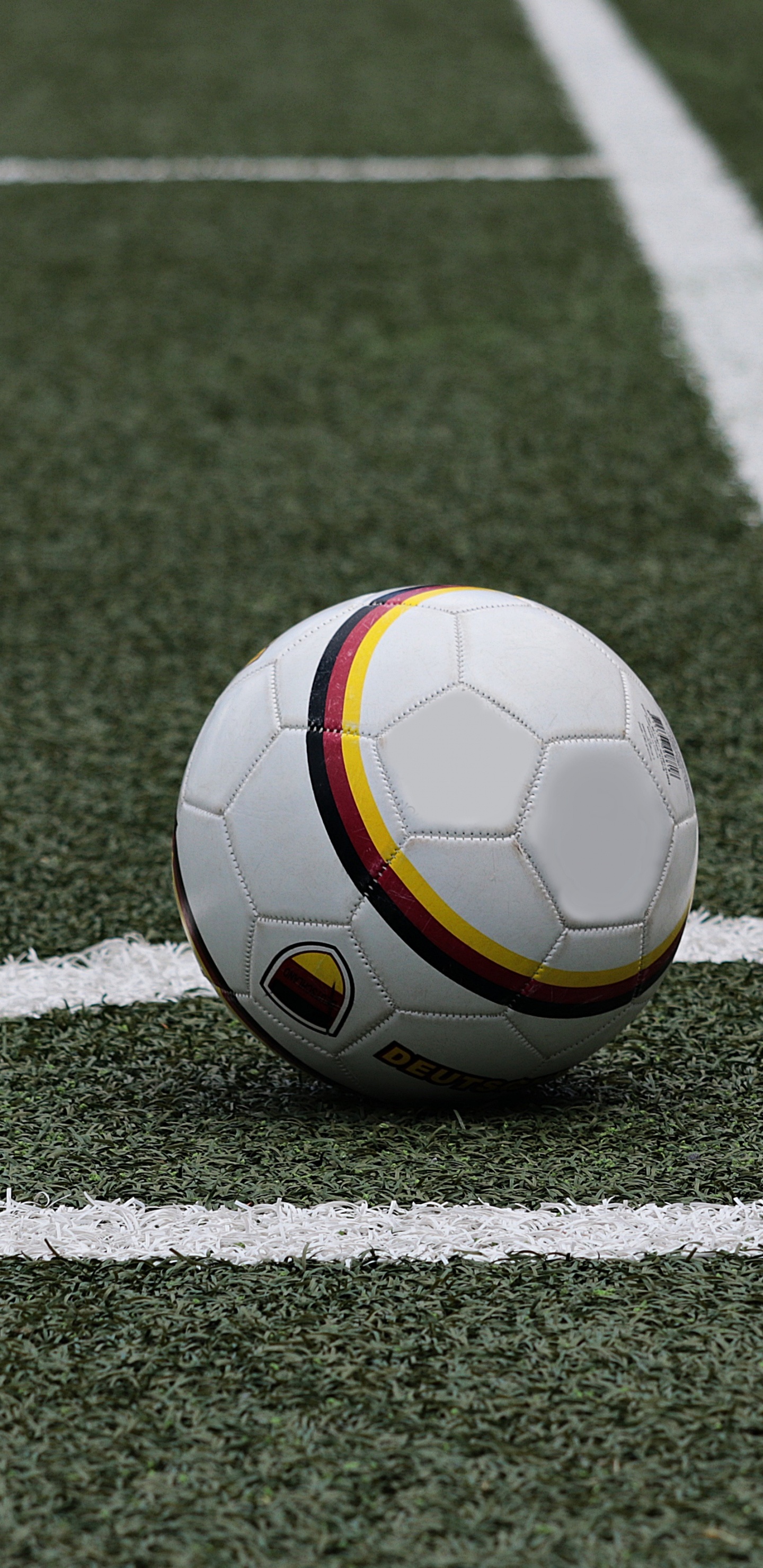 Обои мяч, футбольное поле, футбол, футбольный мяч, спортивные объекты в разрешении 1440x2960