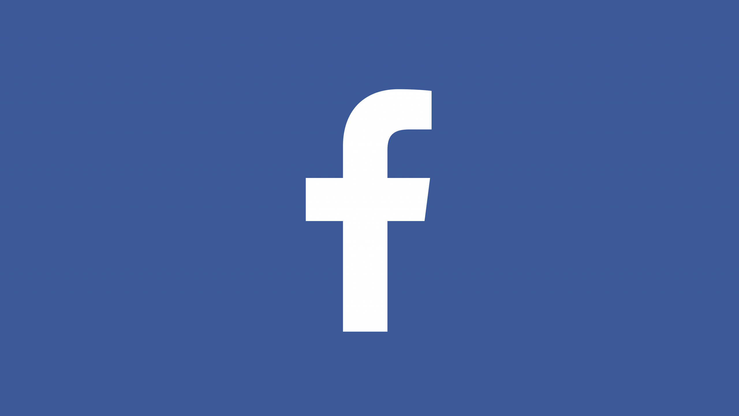Обои значок facebook, фейсбук, лого, текст, линия в разрешении 2560x1440