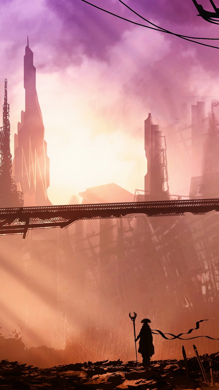 Обои арт, цифровое искусство, фантастическое искусство, живопись, концептуальное искусство в разрешении 720x1280