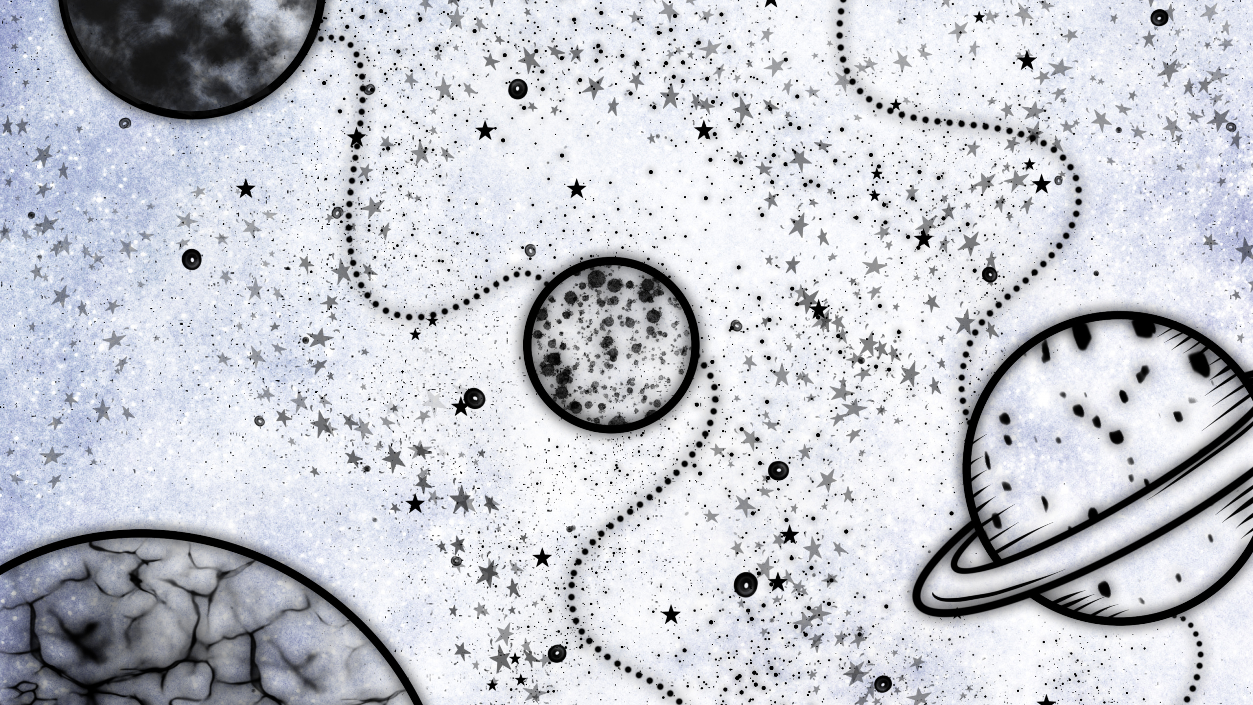 Обои вода, жидкий, природа, черный, круг в разрешении 2560x1440