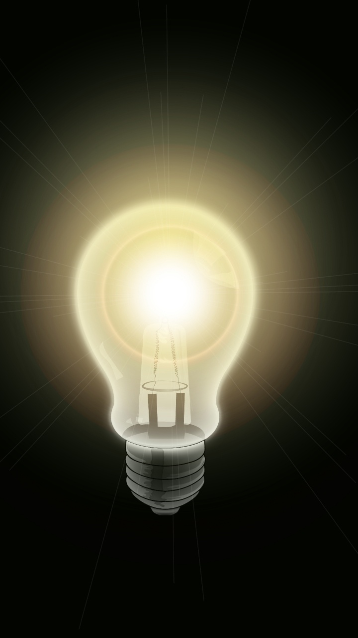Обои свет, Лампа накаливания, освещение, осветительная арматура, Лампа в разрешении 720x1280