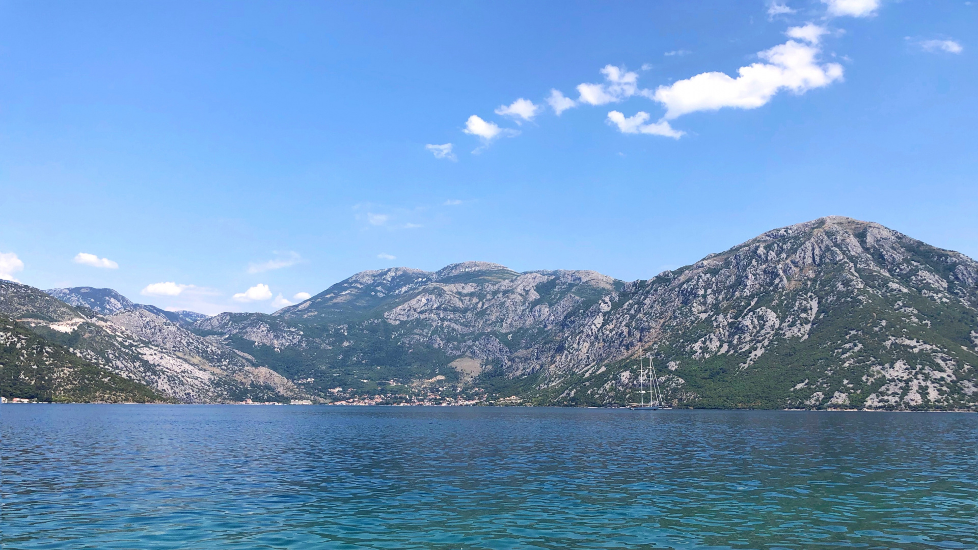 Обои горный рельеф, горный хребет, гора, лазурный, бирюза в разрешении 1920x1080