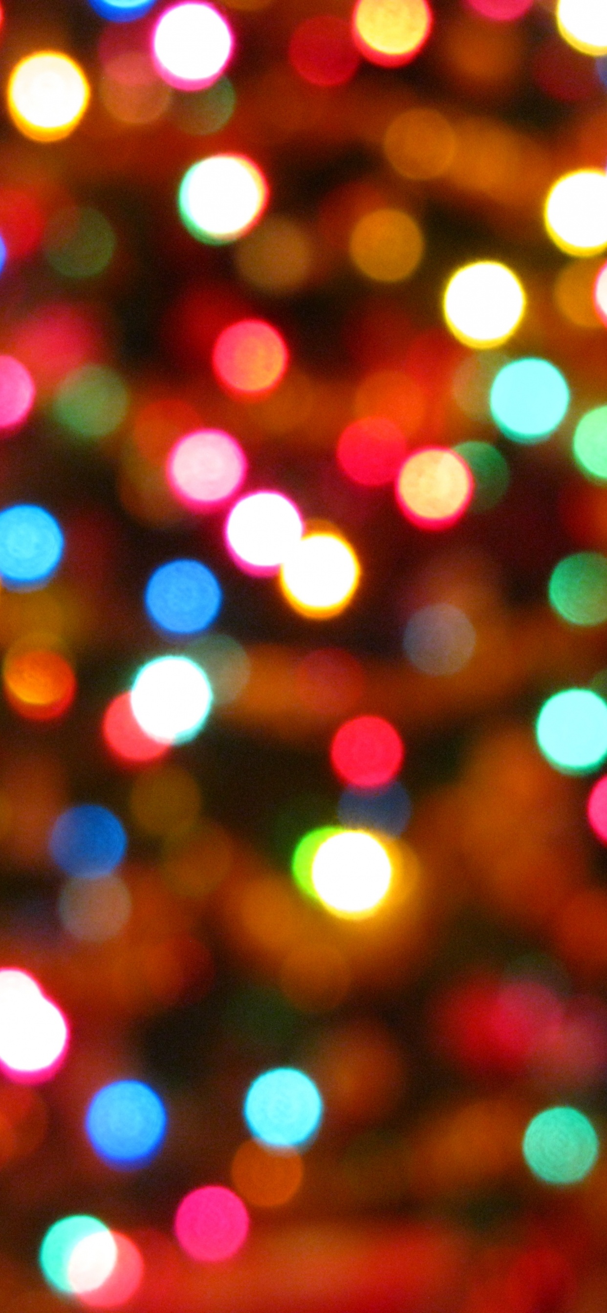 Обои Рождественский день, Рождественские огни, свет, освещение, Рождественские украшения в разрешении 1242x2688