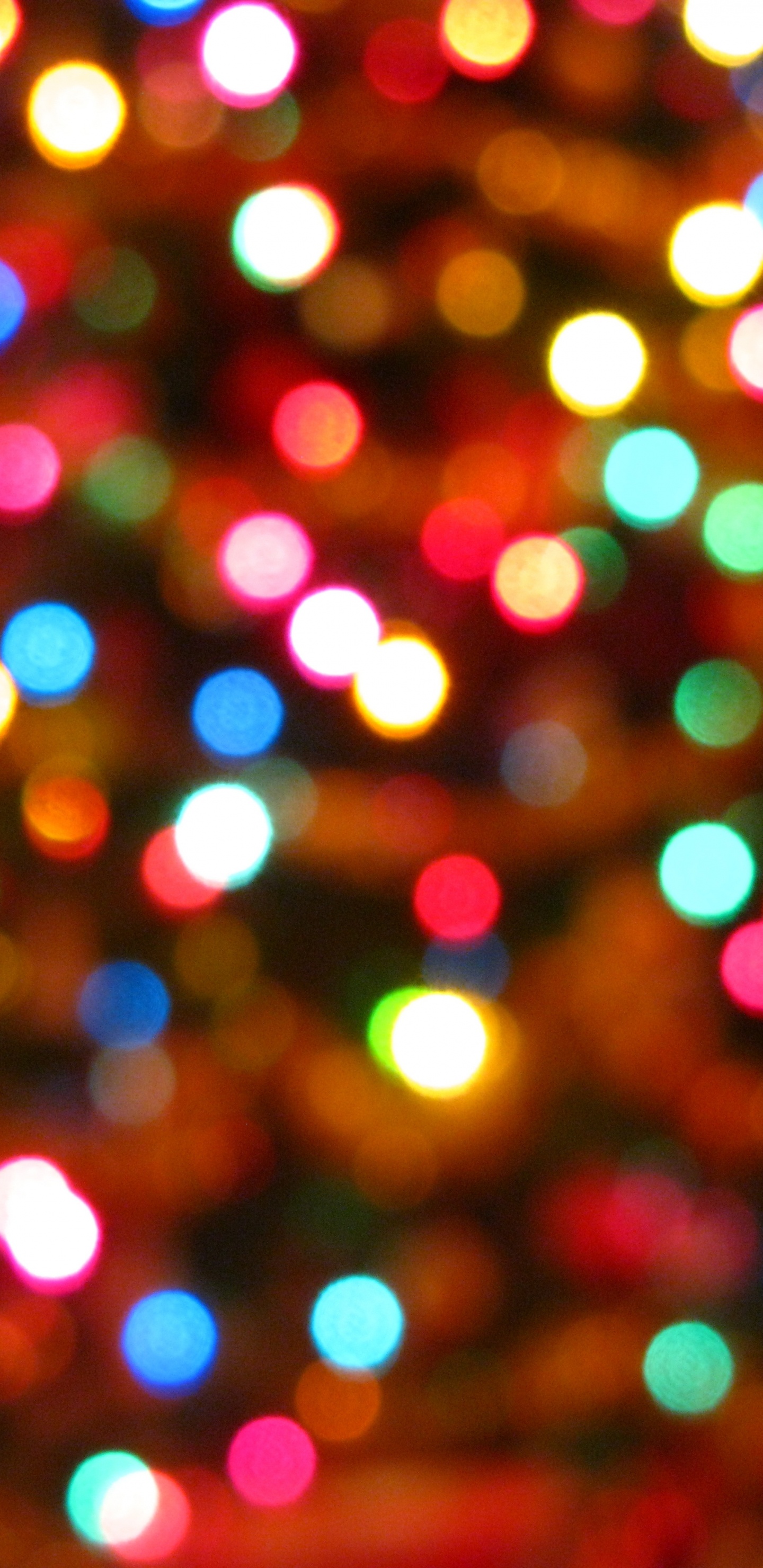 Обои Рождественский день, Рождественские огни, свет, освещение, Рождественские украшения в разрешении 1440x2960