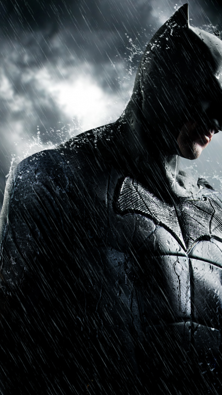 Обои Лига справедливости, темнота, Бэтмен, кино, облако складе в разрешении 750x1334