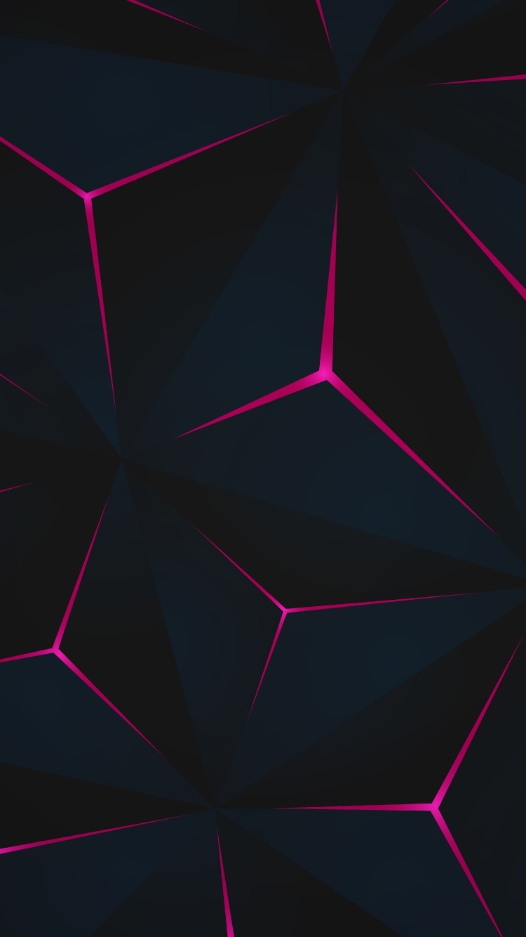 Обои узор, красочность, линия, черный, темнота в разрешении 750x1334