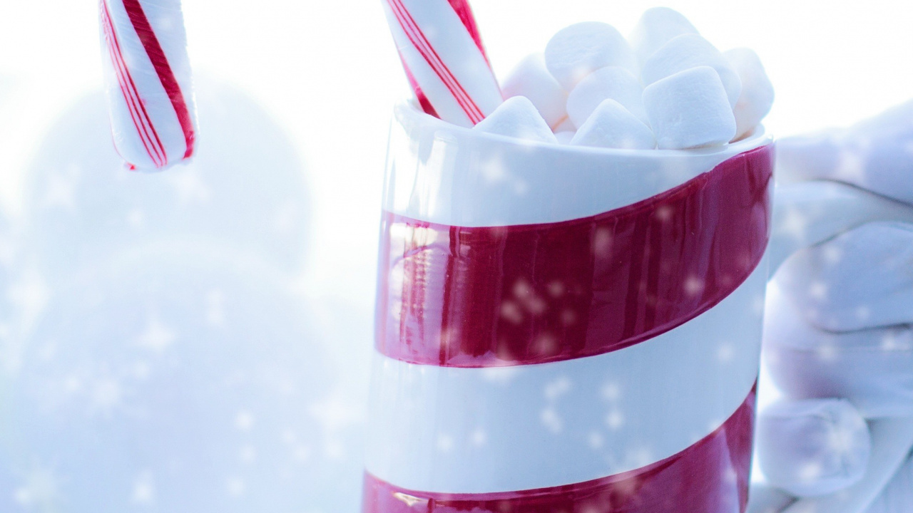 Обои смартфон, андроид, В дословном переводе, жидкий, Палка конфеты в разрешении 1280x720