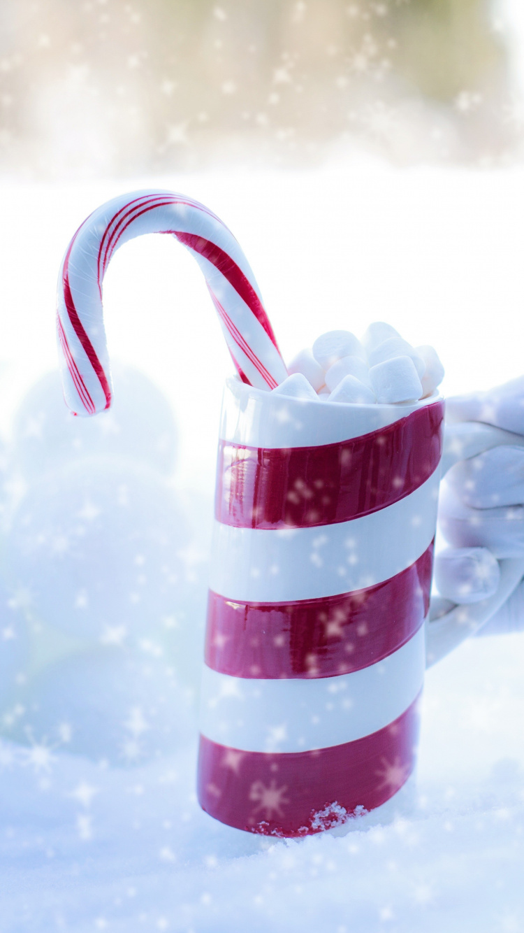 Обои смартфон, андроид, В дословном переводе, жидкий, Палка конфеты в разрешении 750x1334