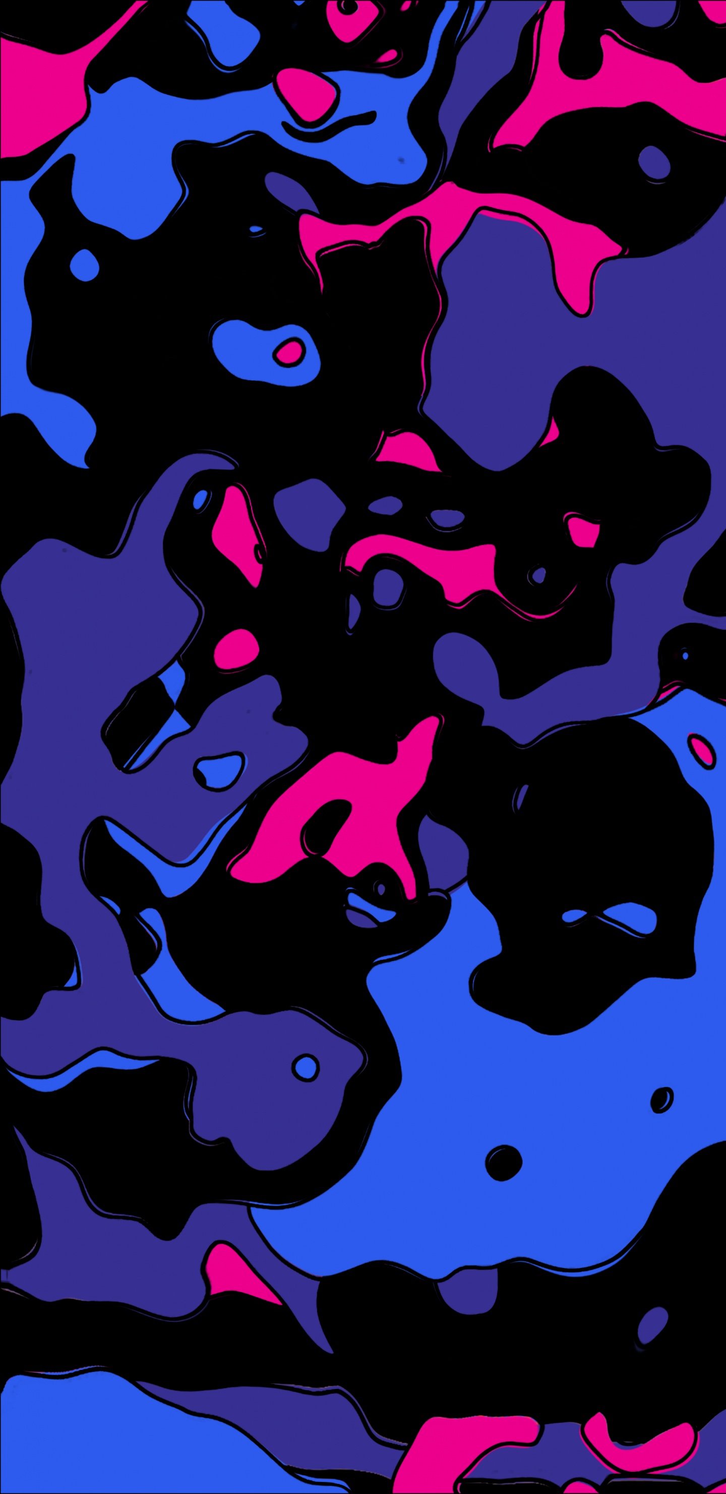 Обои розовый, арт, красный цвет, пурпурный цвет, материальное свойство в разрешении 1440x2960