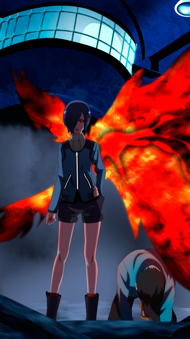 Обои компьютерная игра, Токио вурдалак, игра-боевик, Хикари Кирисима, вымышленный персонаж в разрешении 750x1334