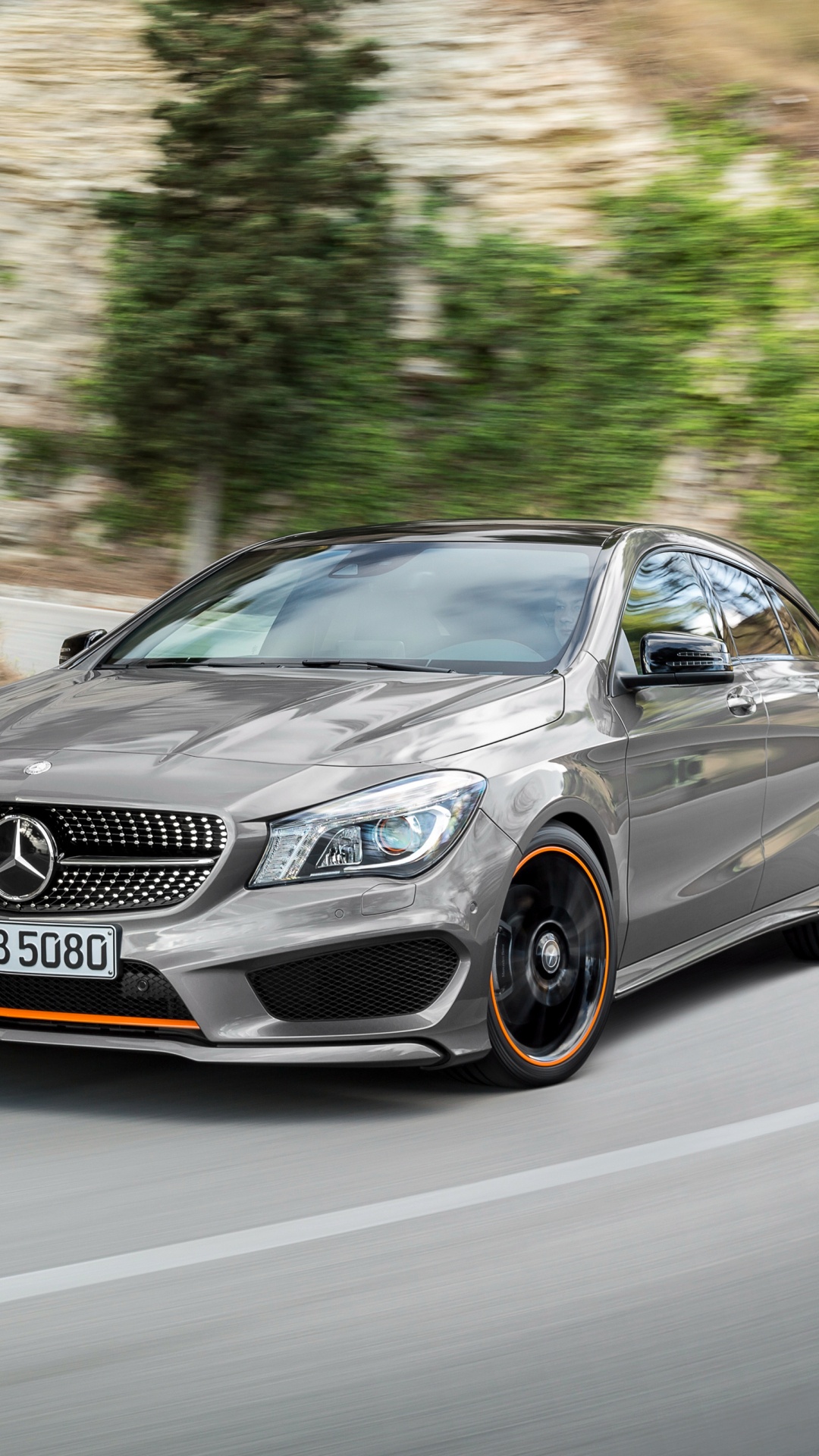 Обои 2015 Мерседес-Бенц CLA-класса, авто, компактный автомобиль, личный роскошный автомобиль, универсал в разрешении 1080x1920