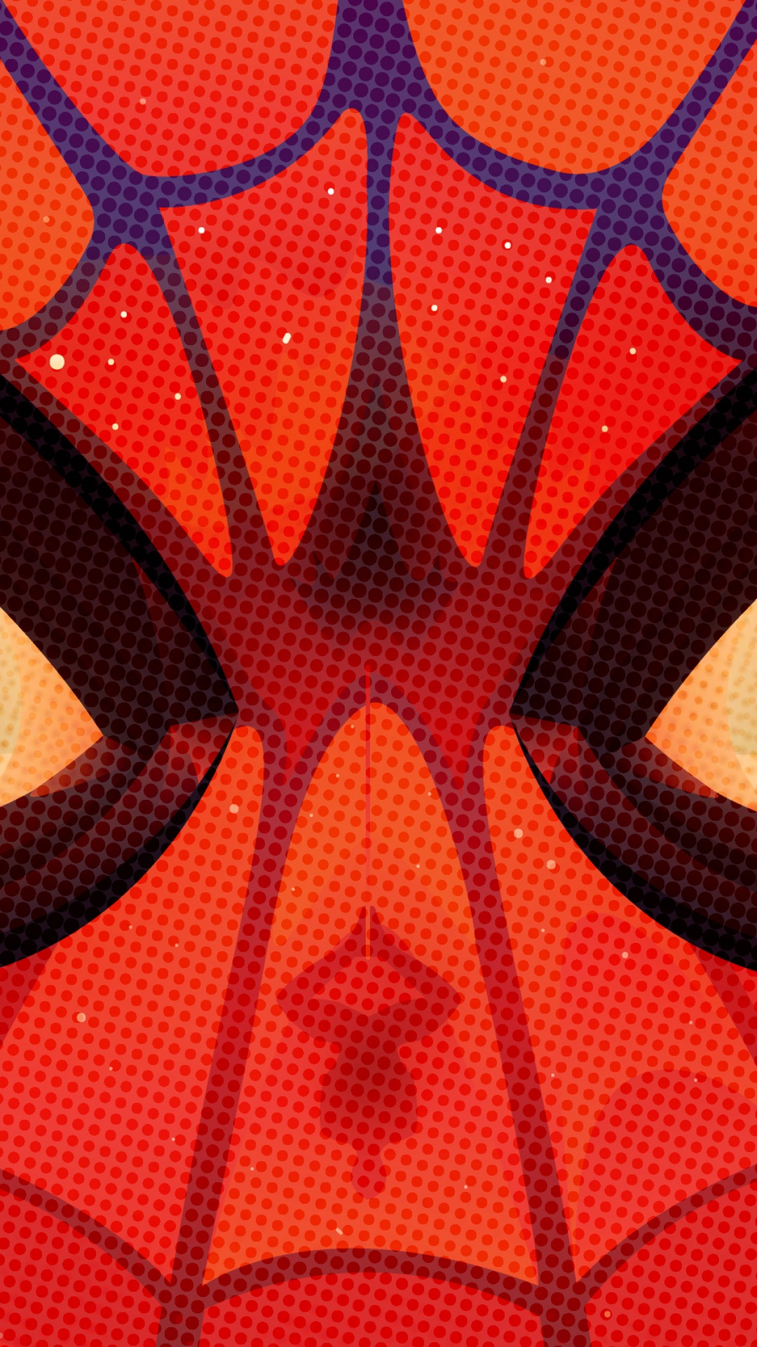 Обои человек-паук, Человек-паук Возвращение домой, супергерой, красный цвет, Апельсин в разрешении 1080x1920