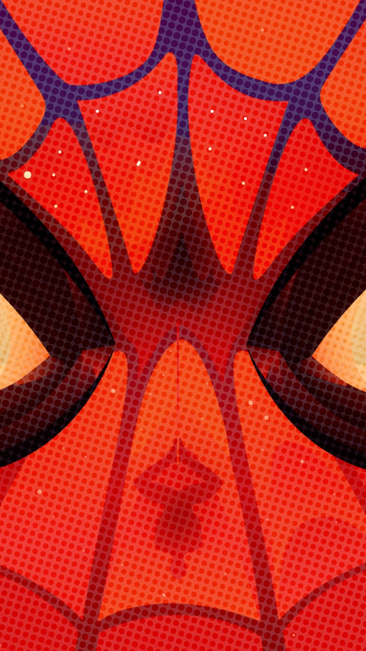 Обои человек-паук, Человек-паук Возвращение домой, супергерой, красный цвет, Апельсин в разрешении 720x1280