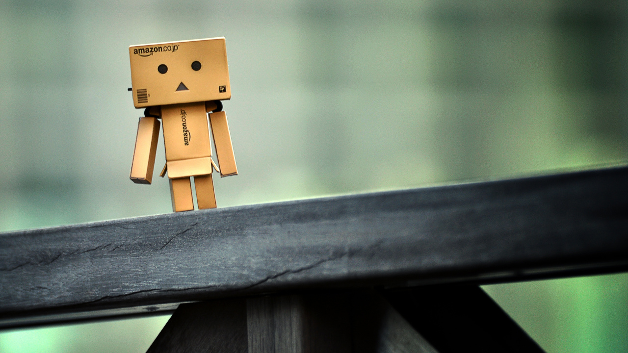 Обои danbo, картон, amazoncom, робот в разрешении 1280x720