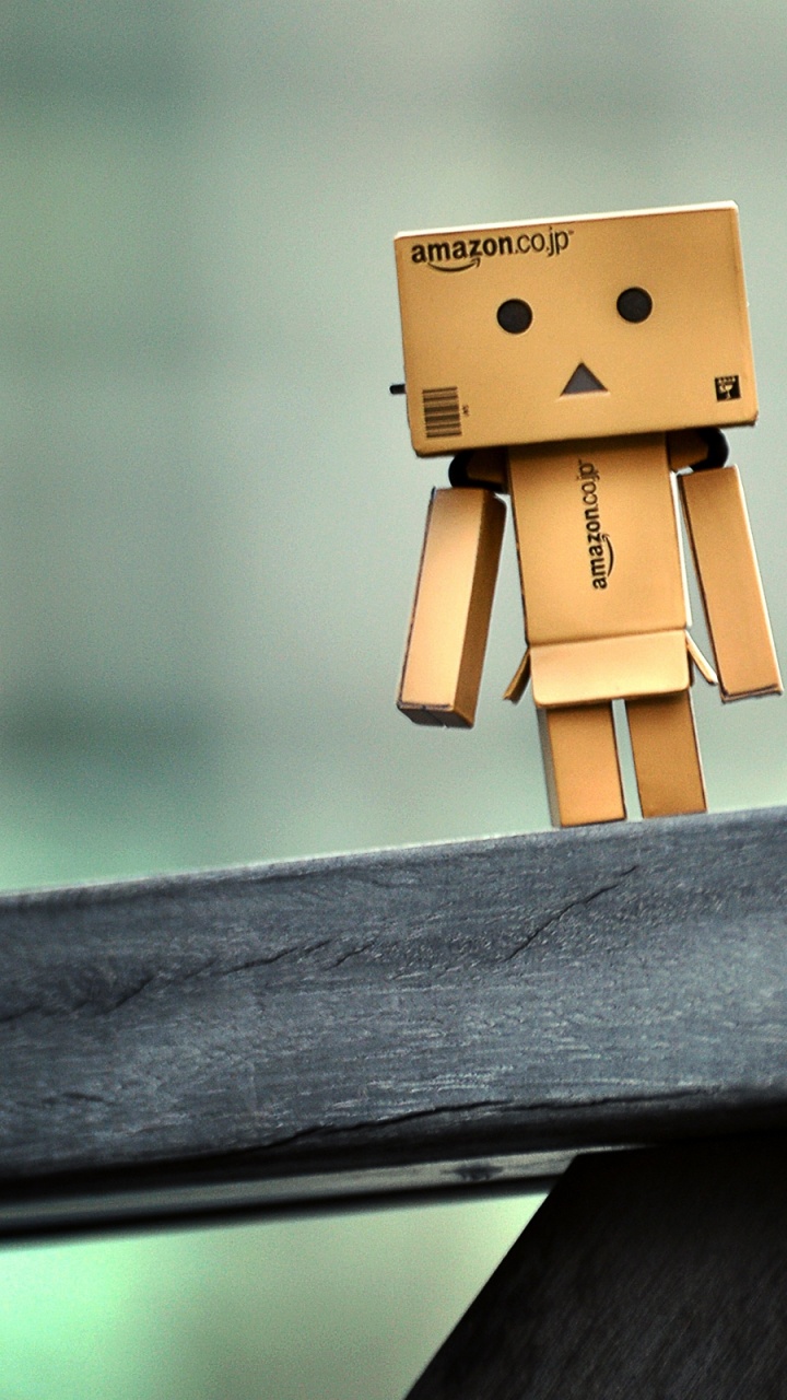 Обои danbo, картон, amazoncom, робот в разрешении 720x1280